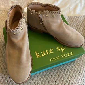 Kate Spade suede boots Size 8.5